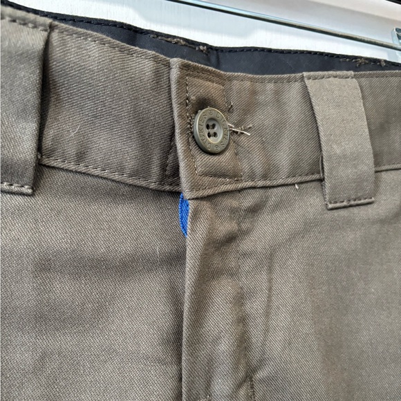 Dickies Flex Straight Pants Size 28 Mens Cargo Dark Olive Green Straight - Picture 4 of 11